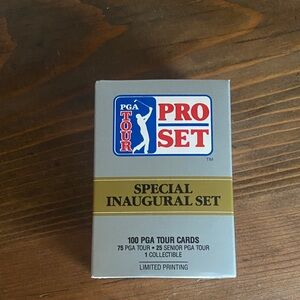 New PGA Pro Set Trading Cards